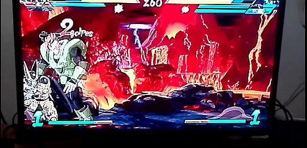  Violada brutal a gorda - FighterZ (Majin Buu vs Kakaroto)